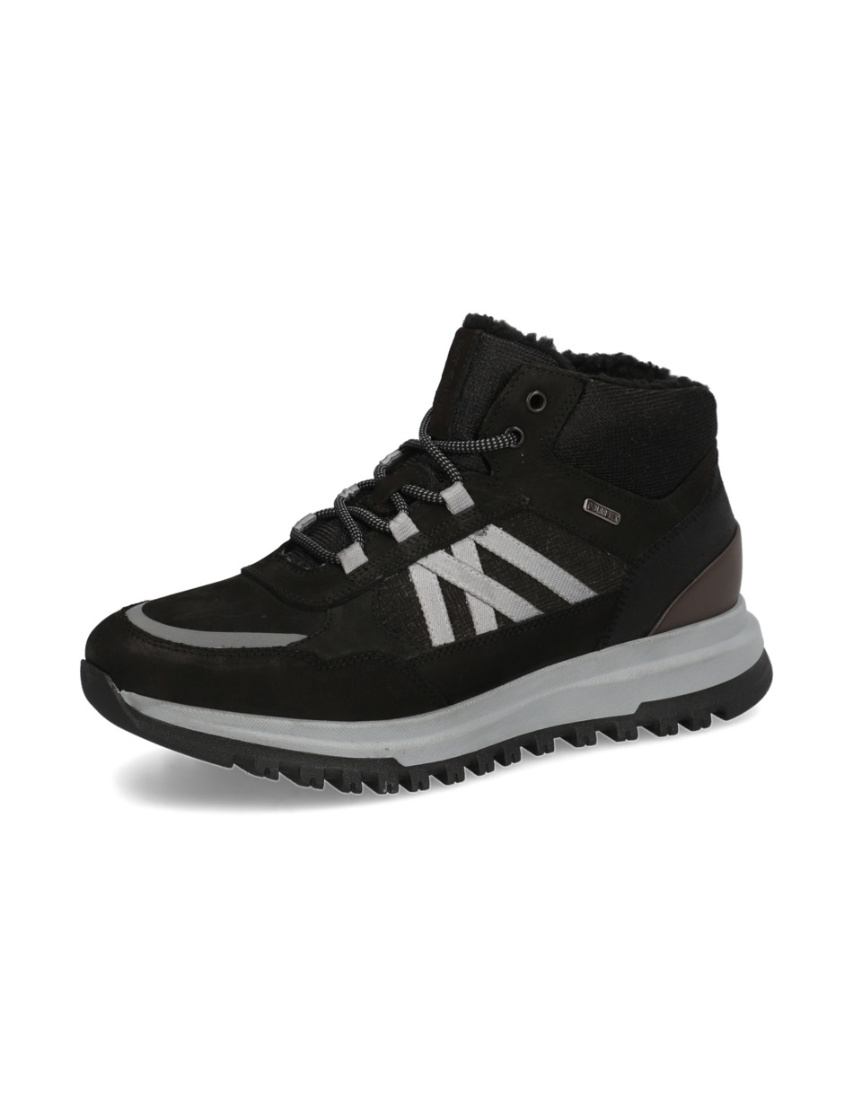 Lederkombination Boot