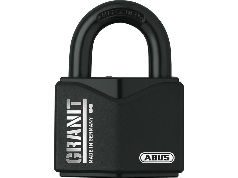 Abus Vorhängeschloss 37/55HB75 Schwarz Stahl Vorhangschloss für spezielle Anforderungen