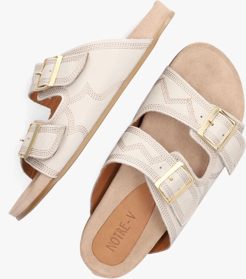 NOTRE-V beige notre-v slippers 10369