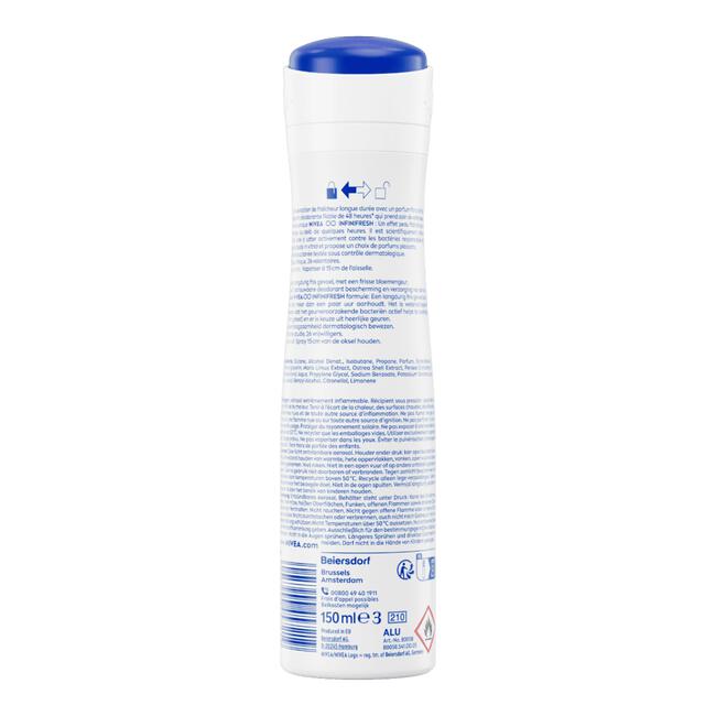 NIVEA Fresh Flower Deodorant Spray 150 ML