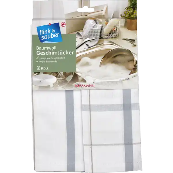 Baumwoll Geschirrtücher