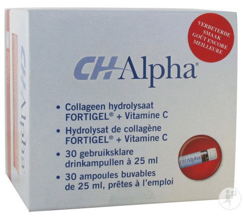 Tramedico Ch-Alpha Hydrolysat De Collagène Avec Vitamine C Ampoules Buvables 30x25ml