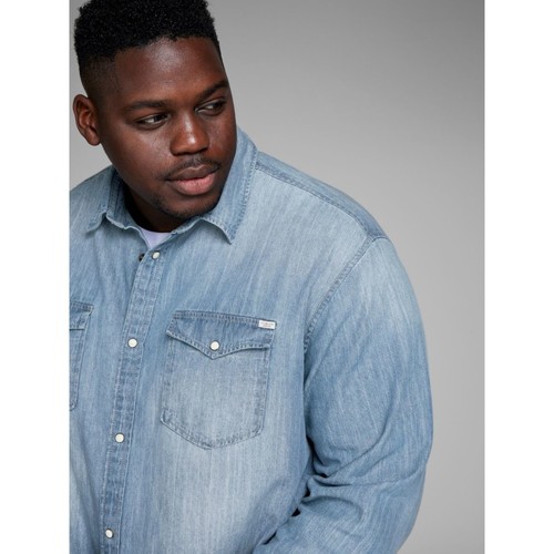 Jack & Jones - 12143934 SHERUDAN-MEDIUM BLUE DENIM Azul