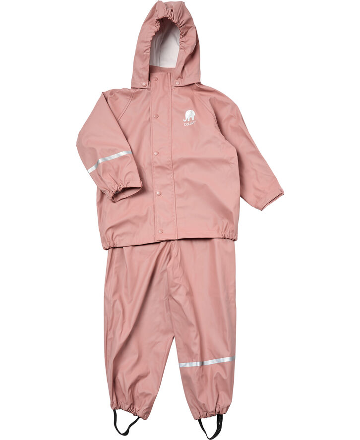 CeLaVi Basic rainwear set -solid PU Burlwood