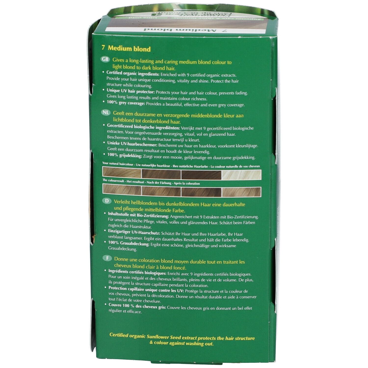 Hennaplus Long Lasting Mediem Blond 7