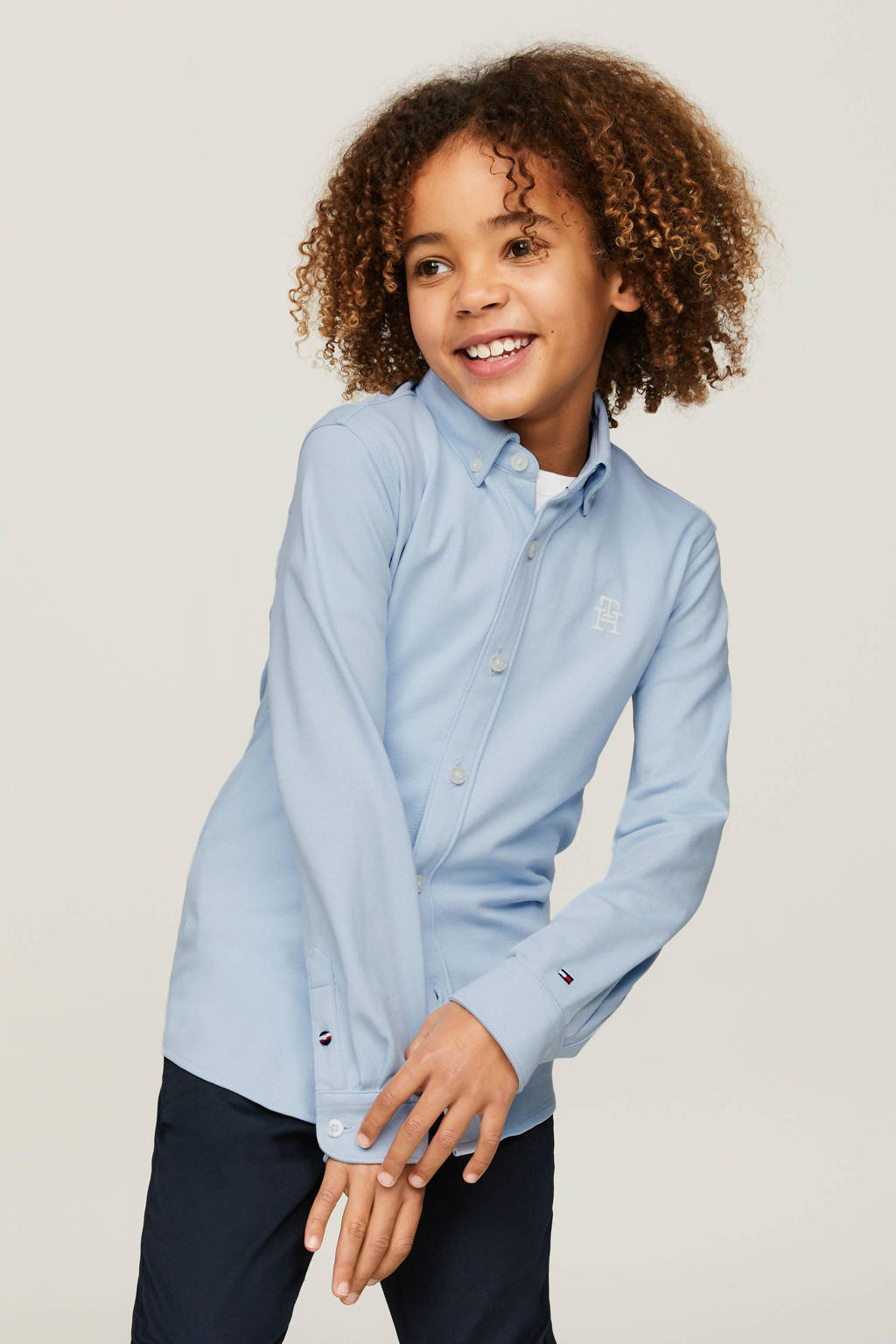 Tommy Hilfiger overhemd lichtblauw
