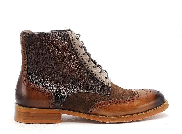 Kdopa boots bottine homme a marron