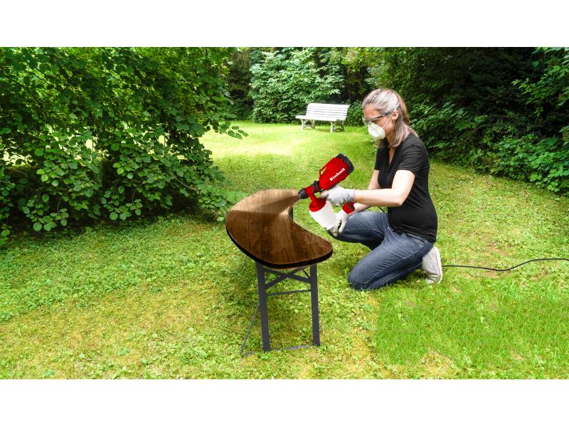 Einhell Farbsprühsystem TC-SY 400 P Farbsprühpistole mit 800 ml Behälter