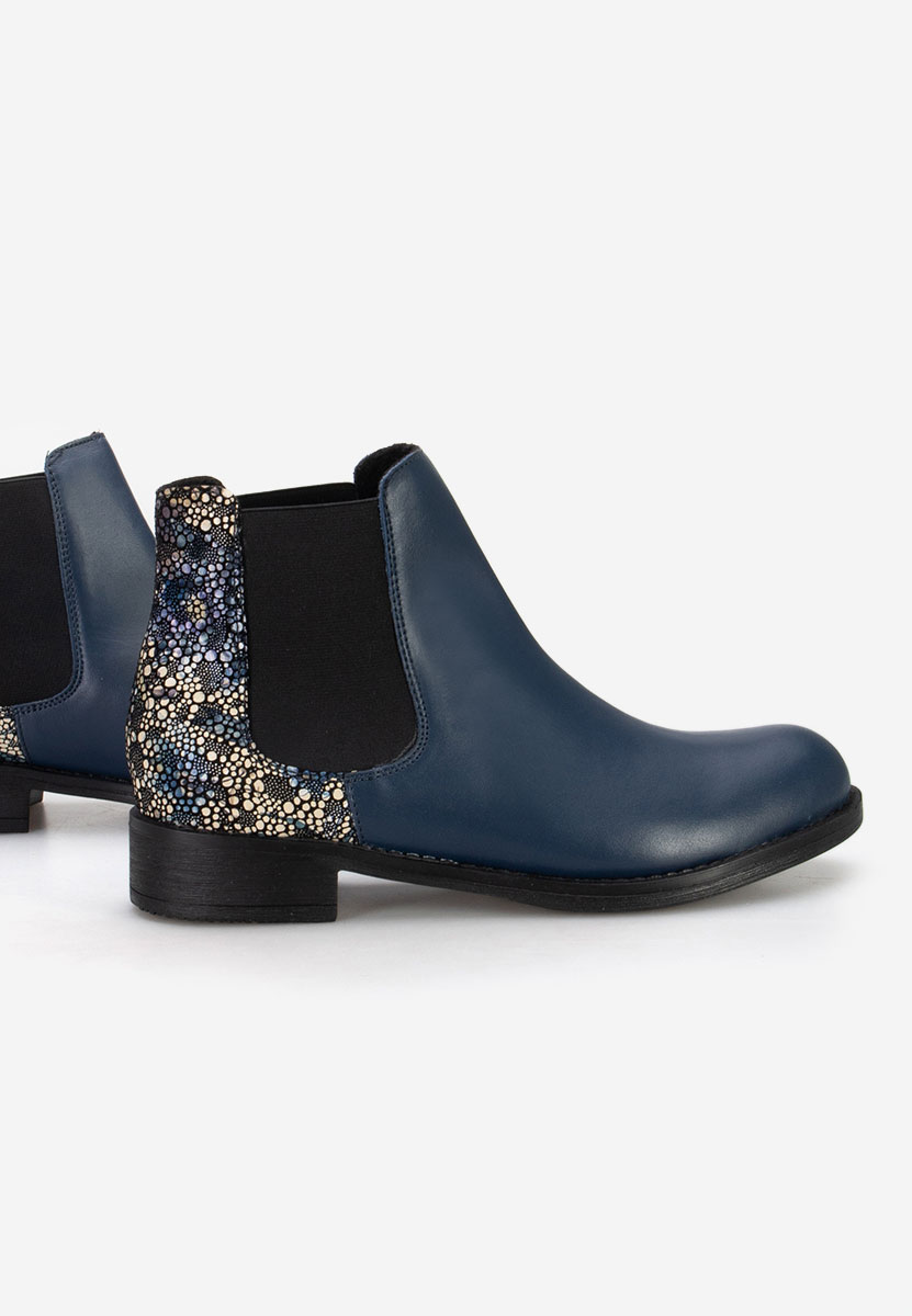 Bottines femme en cuir multicolores Campina