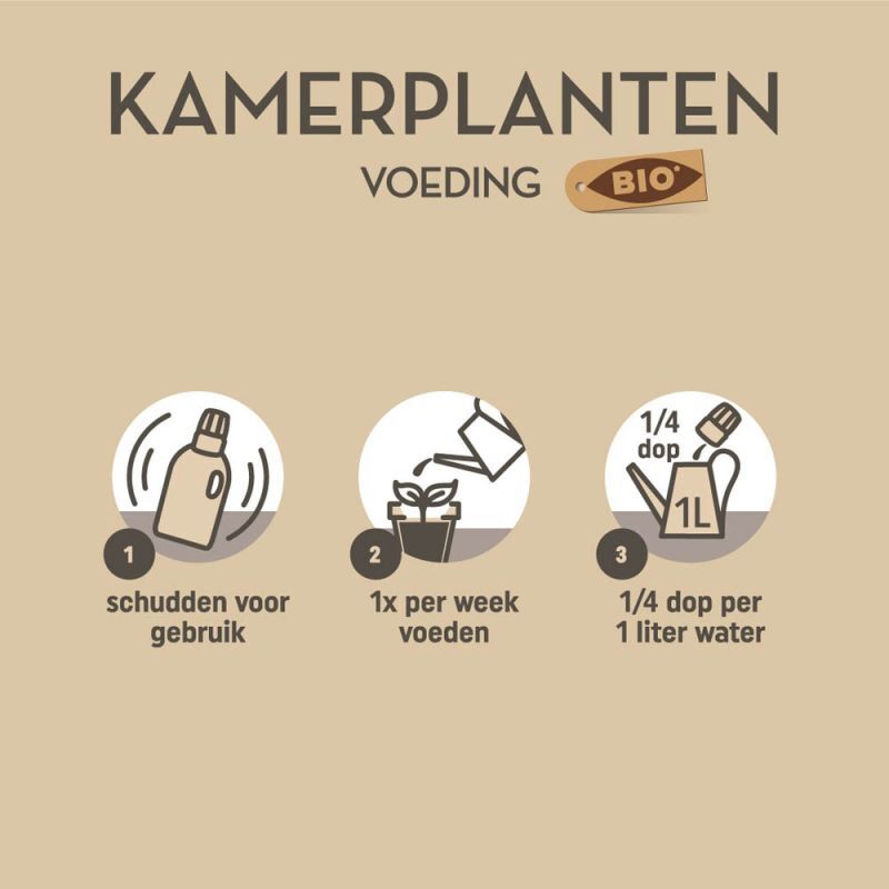 Pokon Bio Kamerplanten voeding - Siertuinmeststof - 1 Liter