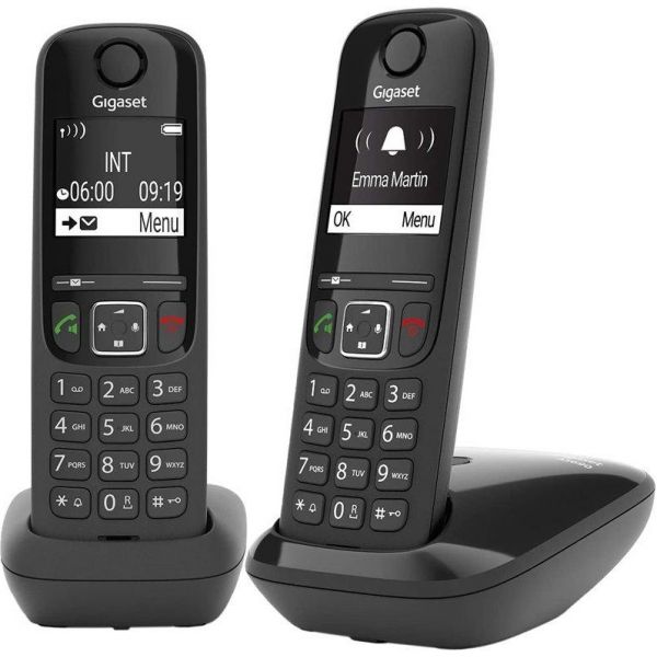 Siemens Gigaset As690 DUO Black