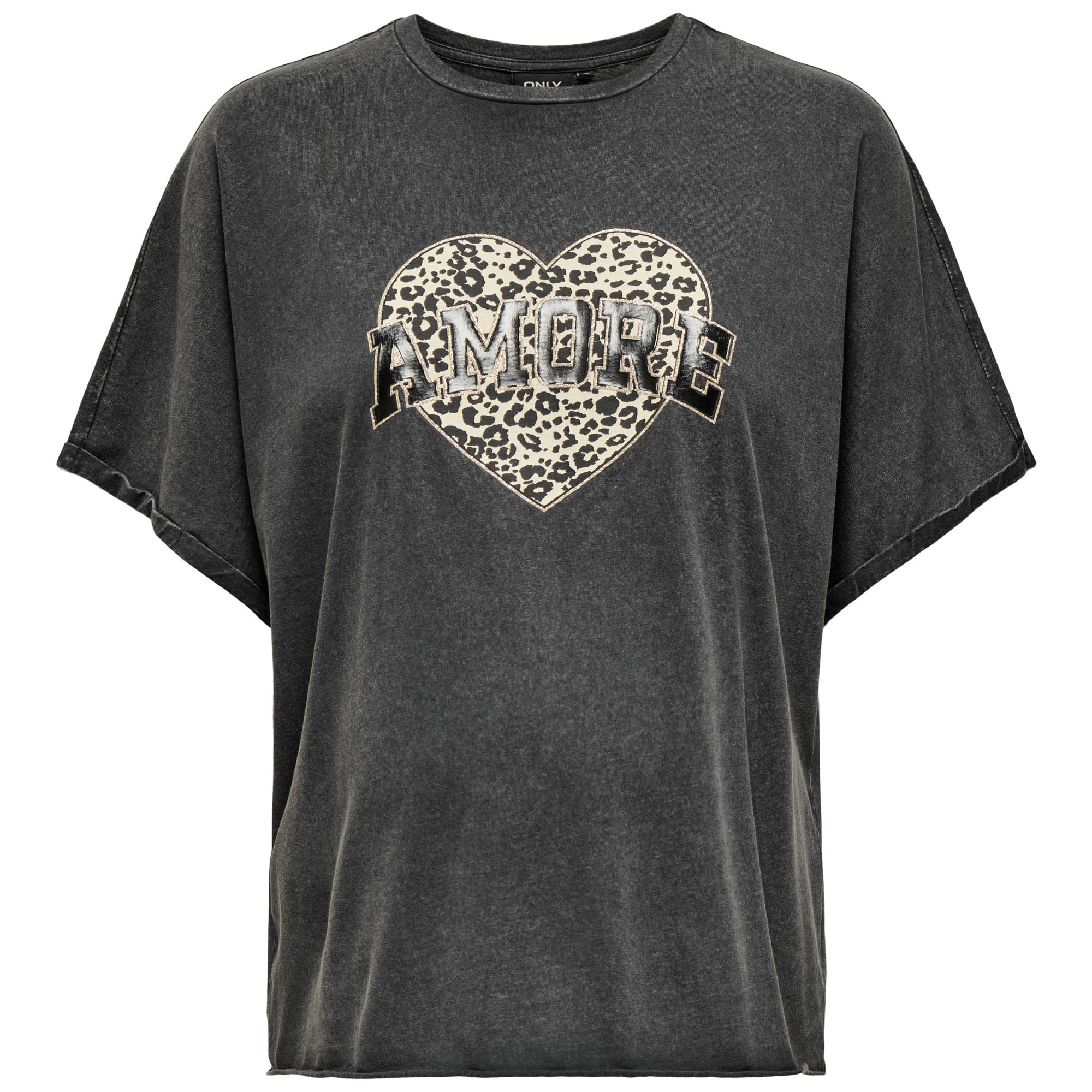 ONLY zwangerschaps T-shirt korte mouwen printopdruk multi