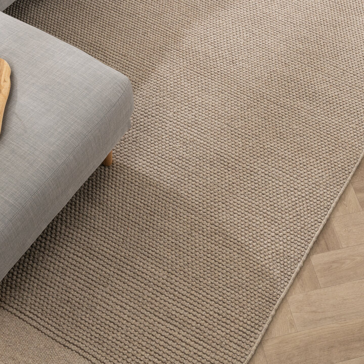 Wollen vloerkleed - Bliss Beige/Bruin