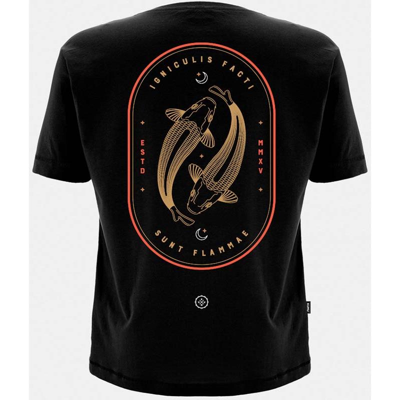 Tee Shirt Manches Courtes Homme Kumu Maelstrom - Noir