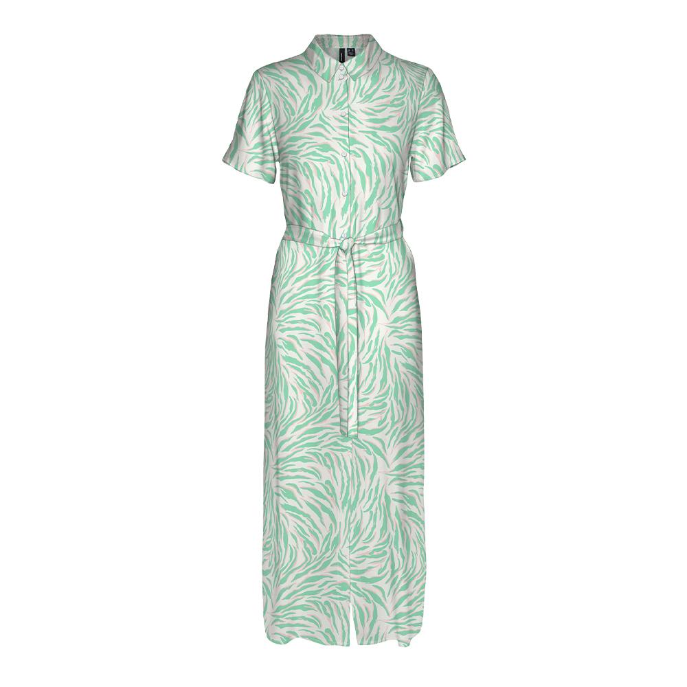 Vero Moda Robe Beige/Vert Femme Vero Moda Joy