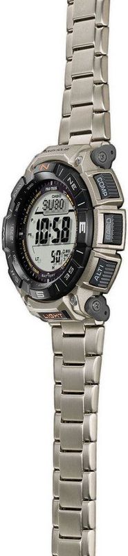Casio - Pro-Trek - Horloge - Zilver Grijs - Digitaal - Hoogtemeter - Kompas