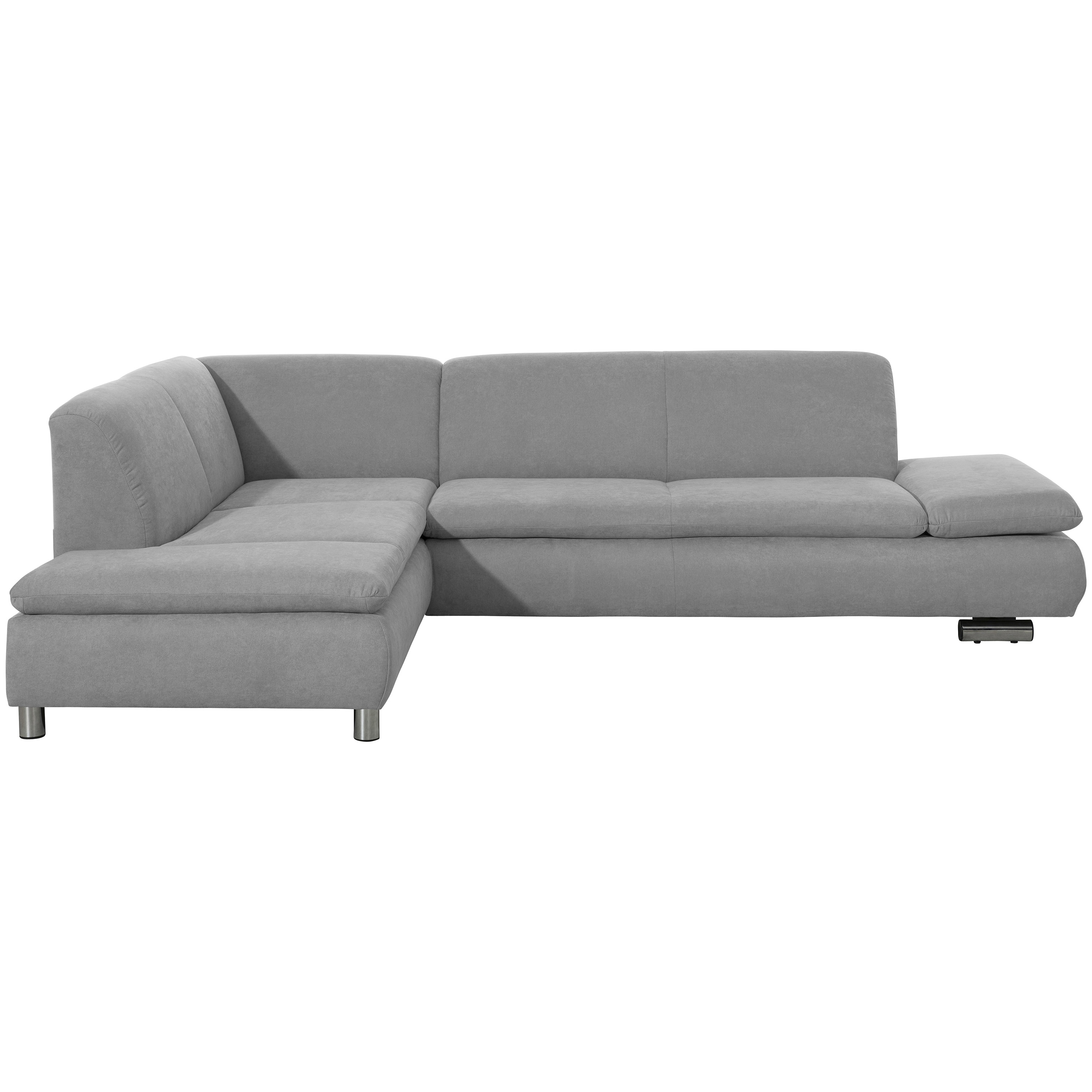 Max Winzer Terrence Ecksofa links mit Sofa 2,5-Sitzer rechts hellgrau