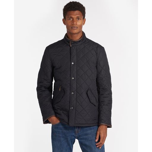 Barbour Powell Quilted Jakke, Navy, L