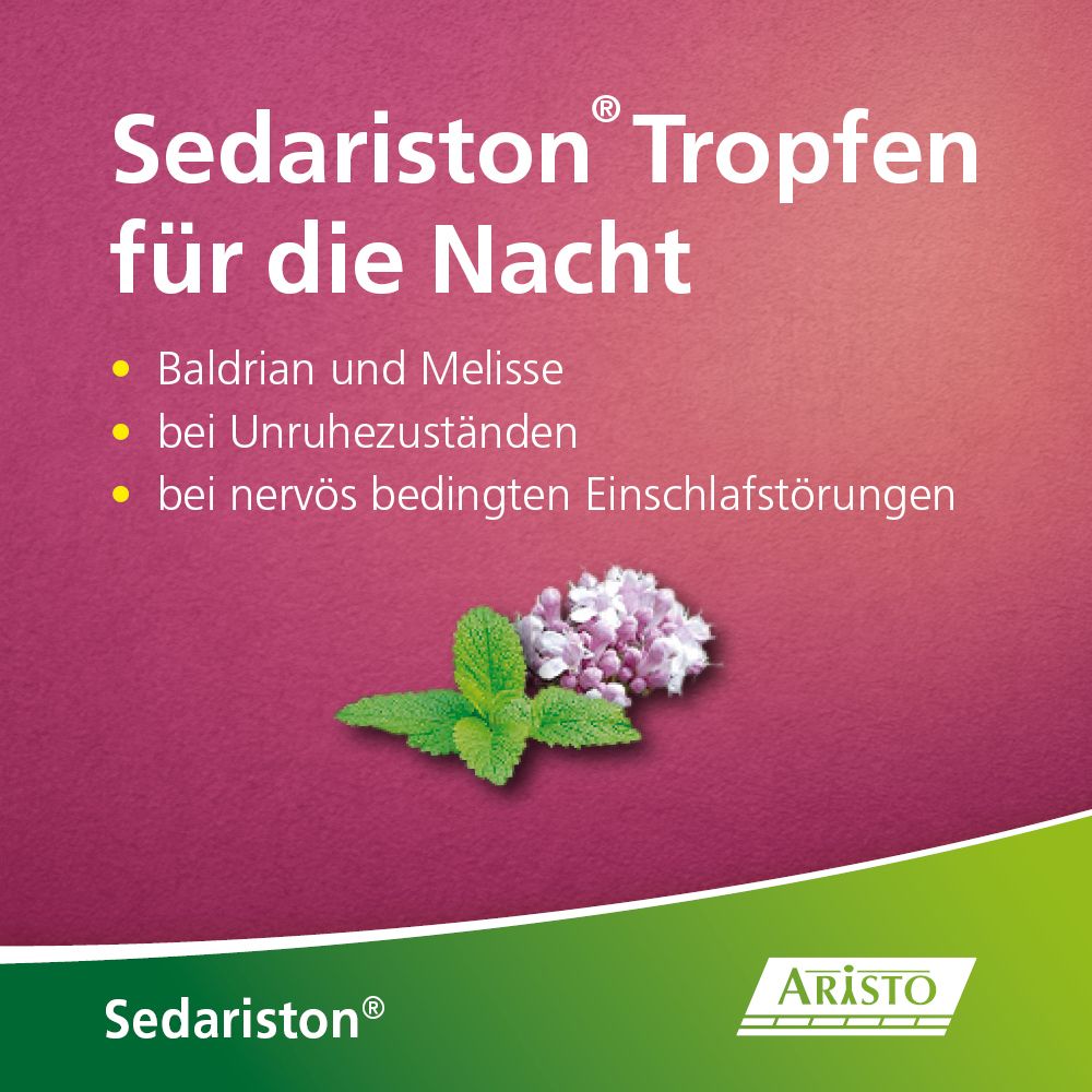 Sedariston® Tropfen für die Nacht