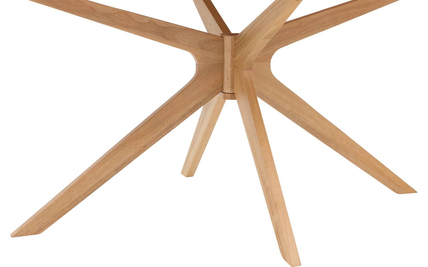Goossens Eettafel Sanoa, Ovaal 200 x 110 cm