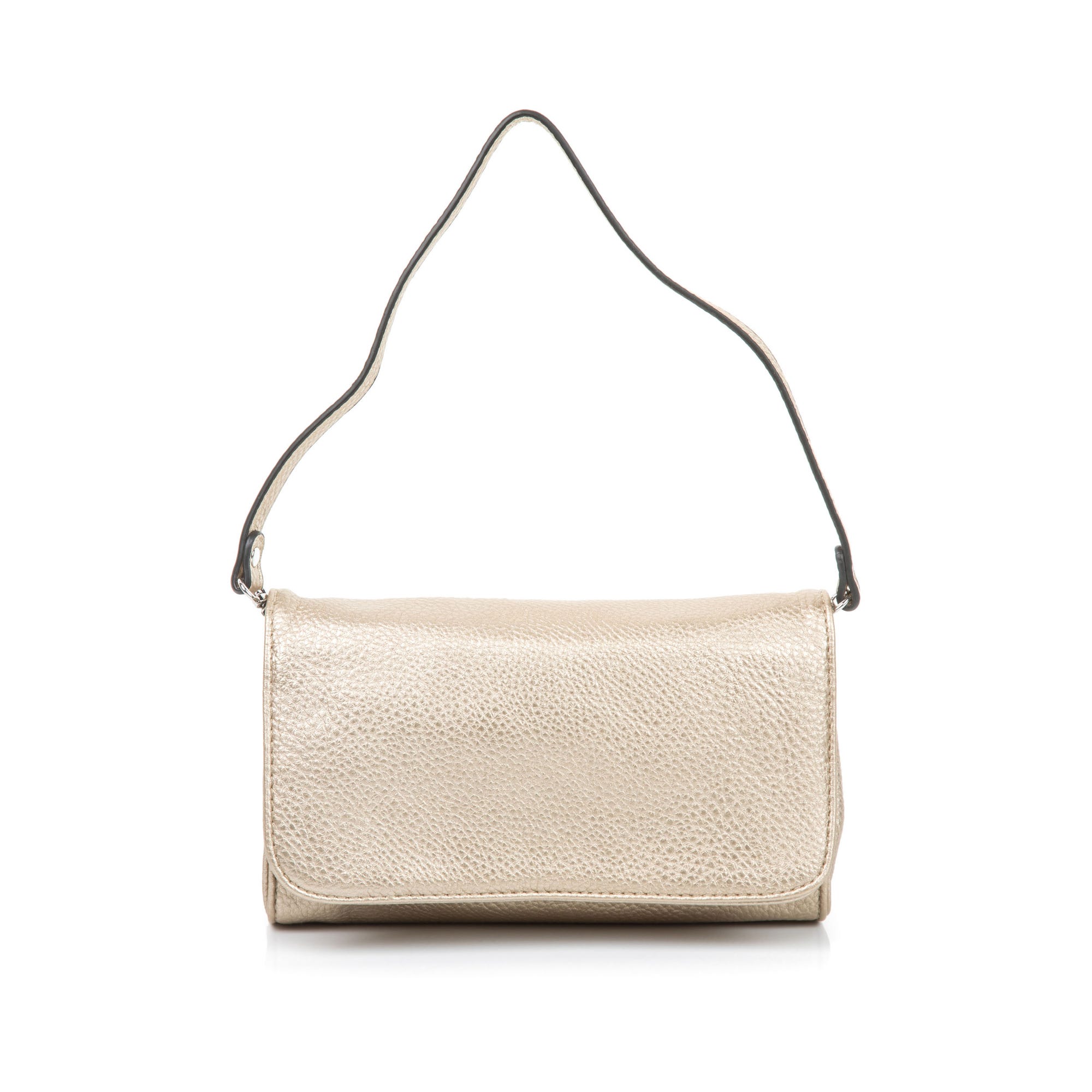 Sac bandoulière or