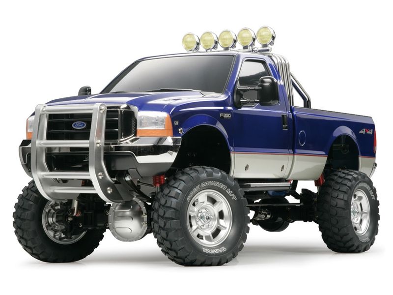Tamiya Scale Crawler Ford F-350 High-Lift Bausatz, 1:10 4x4 Off-Road Pick-up Truck RC Modell Bausatz