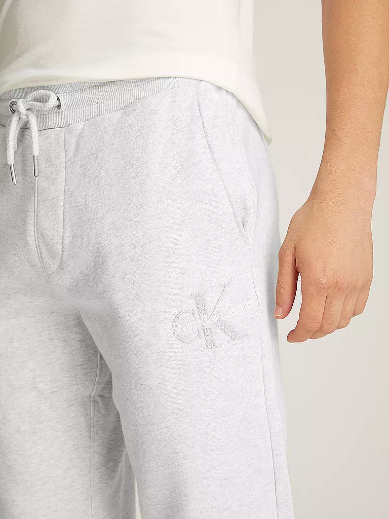 CALVIN KLEIN JEANS Jogginghose grau