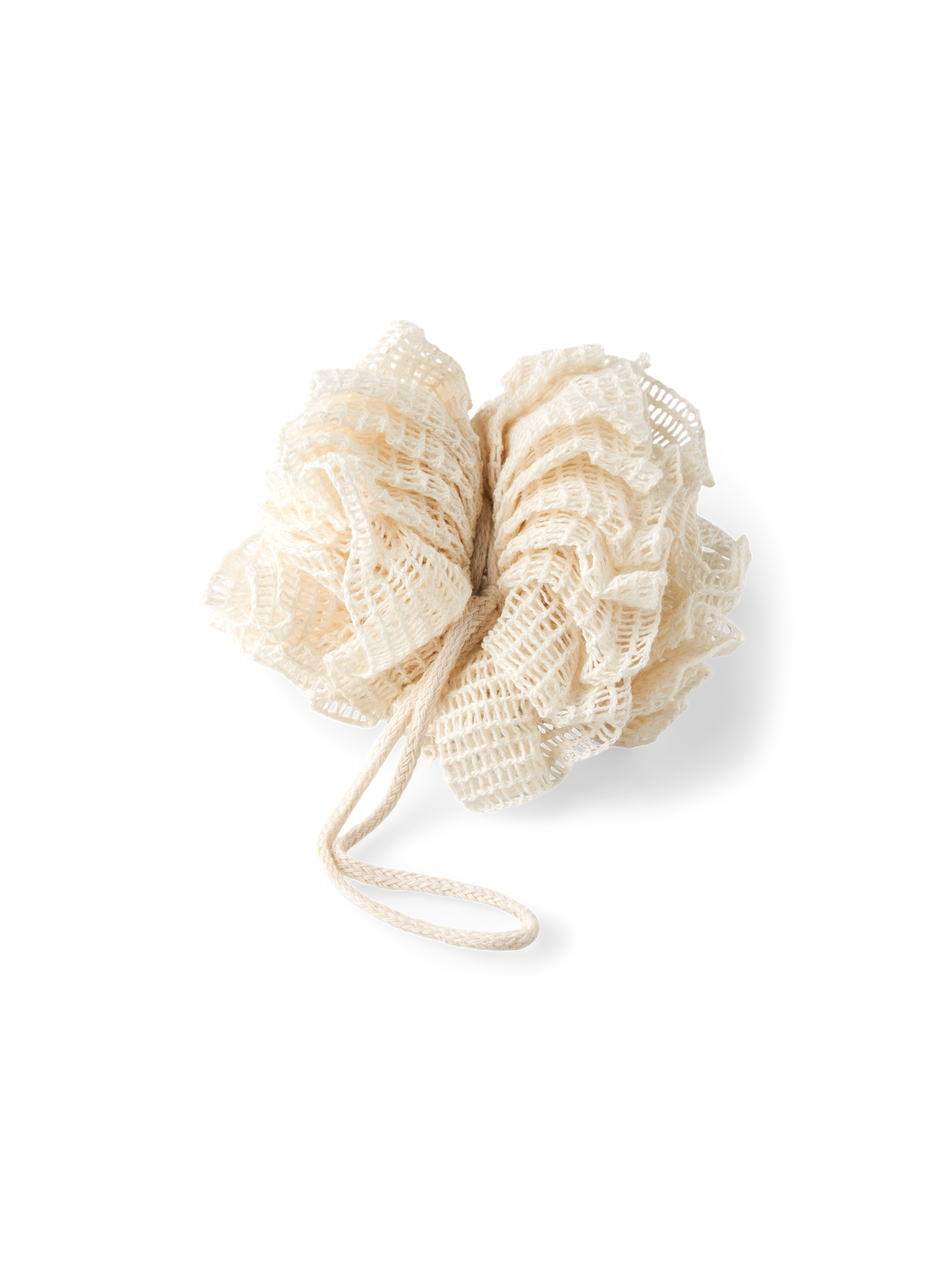 Badesvamp | Bomuld. Ø10 cm. | Off White