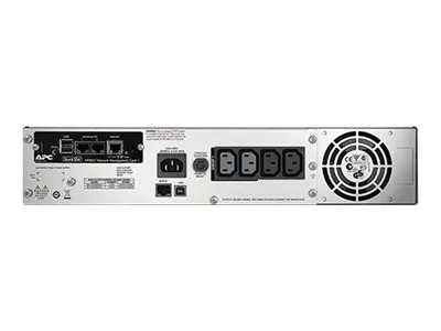APC Smart-UPS 1500VA LCD RM - UPS (rackversion) - AC 230 V - 1000 Watt - 1500 VA - Ethernet, RS-232, USB - output-stikforbindelser: 4 - 2U - sort - med APC UPS Network Management Card - for P/N: AR4018SPX432, AR4024SP, AR4024SPX429, AR4024SPX431, AR4