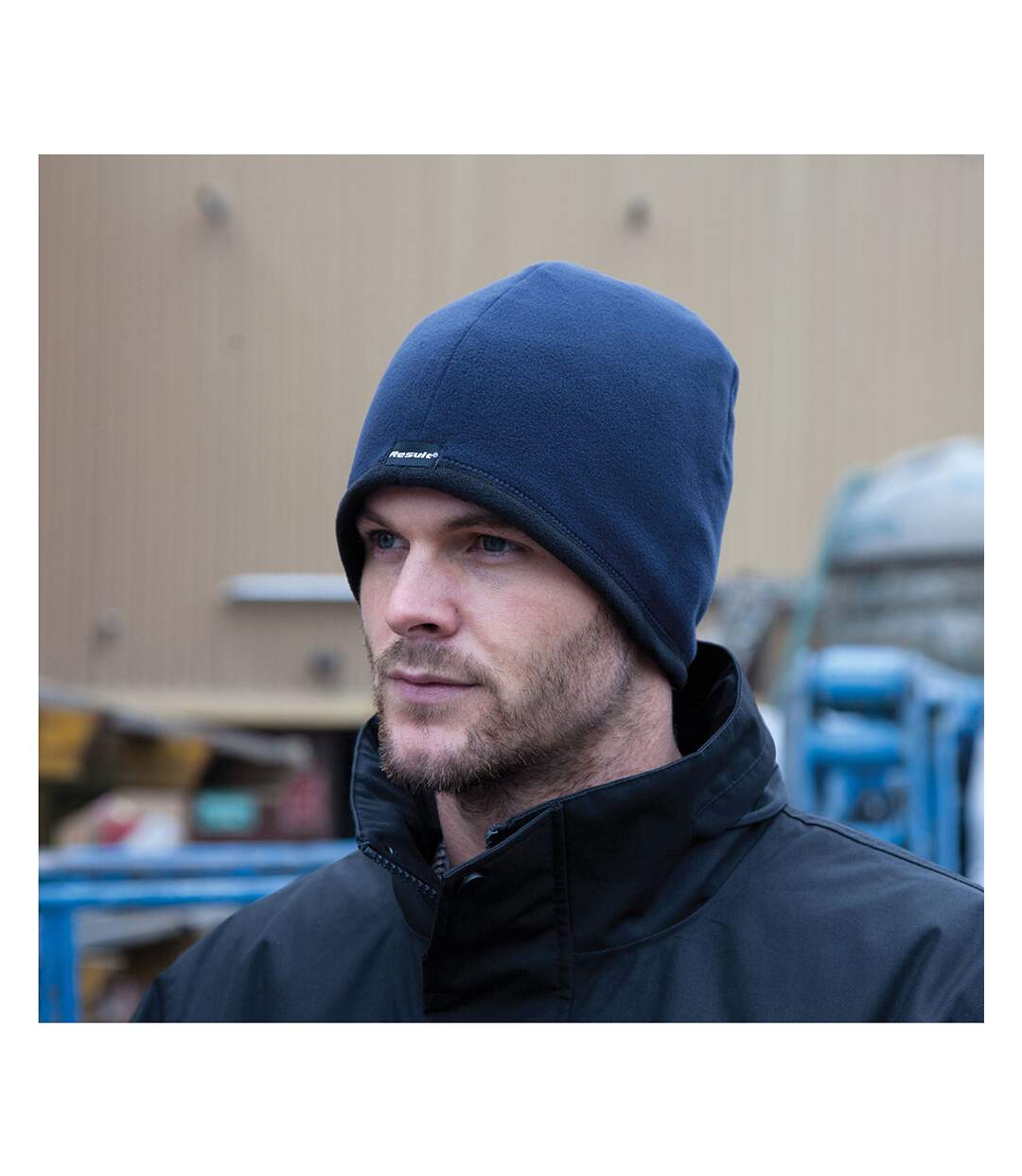 Result - Bonnet polaire réversible - Homme (Bleu marine/Noir) - UTRW3250