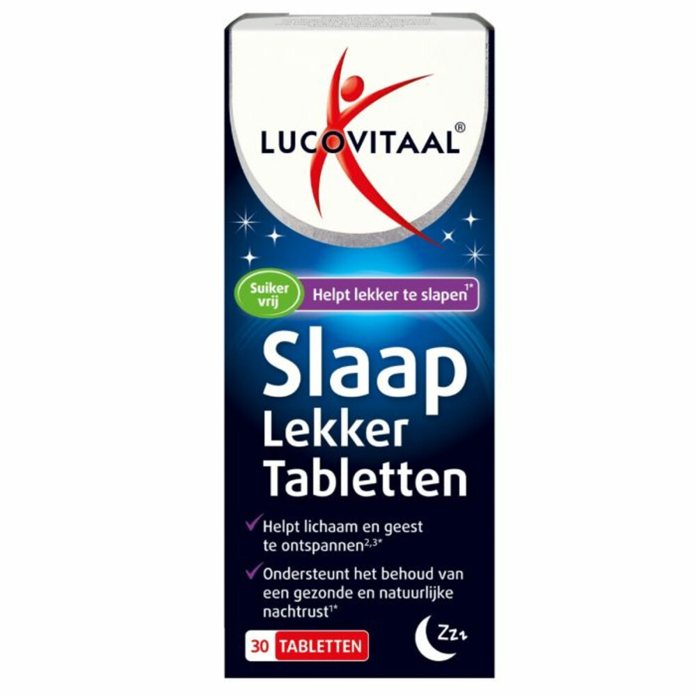 Lucovitaal Slaap Lekker 30 tabletten