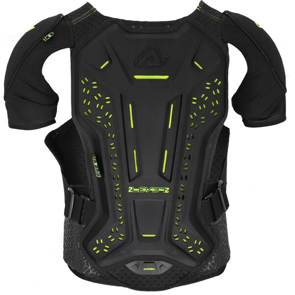 Acerbis - Pare-pierres DNA SH Noir / Jaune fluo