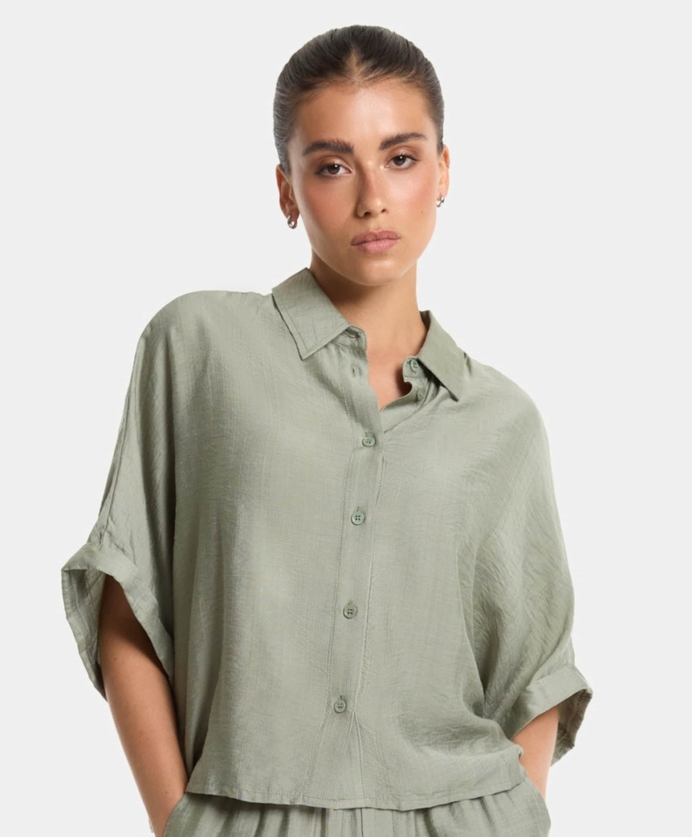 Alix The Label Dames blouse groen