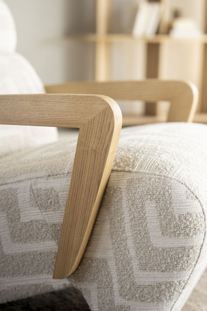 Fauteuil Olek Beige van Eleonora