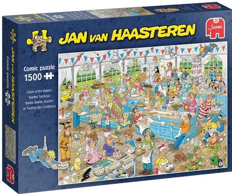 Jan van Haasteren - Taarten Toernooi - Puzzel - 1500 Stukjes