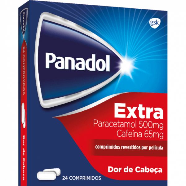 Panadol Extra 500mg   65 mg Blister 24 Unidades