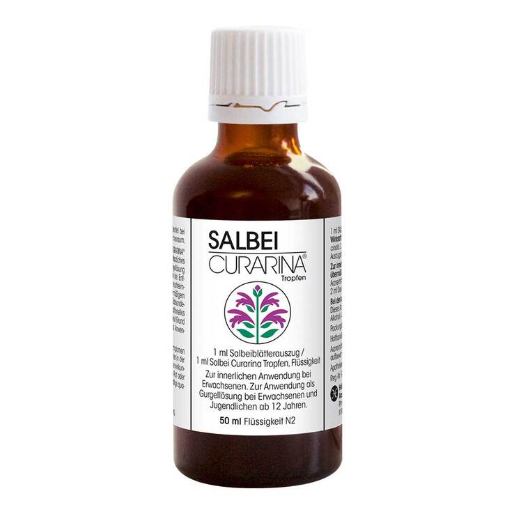 Salbei Curarina Tropfen, 50 ml