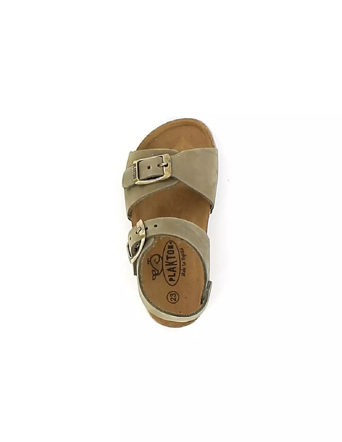 PLAKTON PIXEL -Pb couleur - Sandales & nu-pieds Kaki
