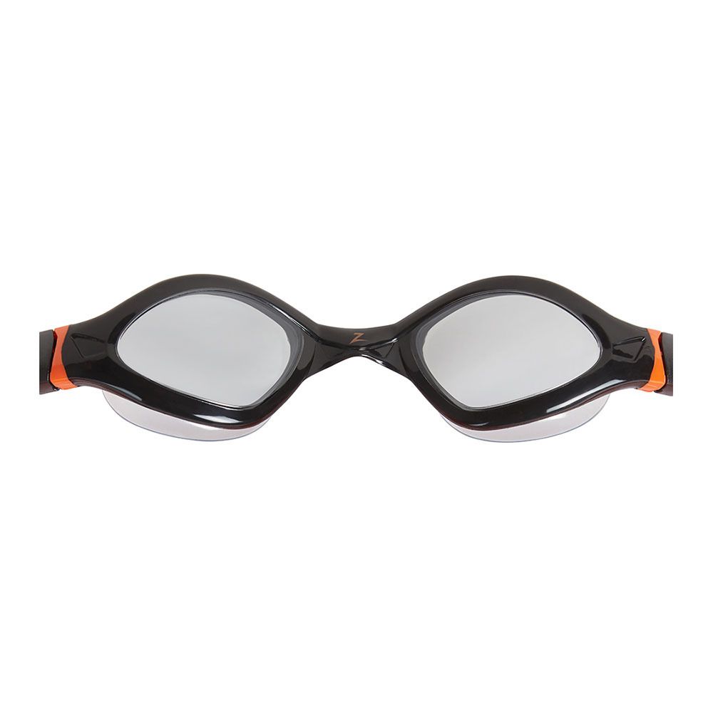 Zoggs TIGER LSR+ LIQUID SKIN RACE - Lunettes de natation black/orange/tint smoke