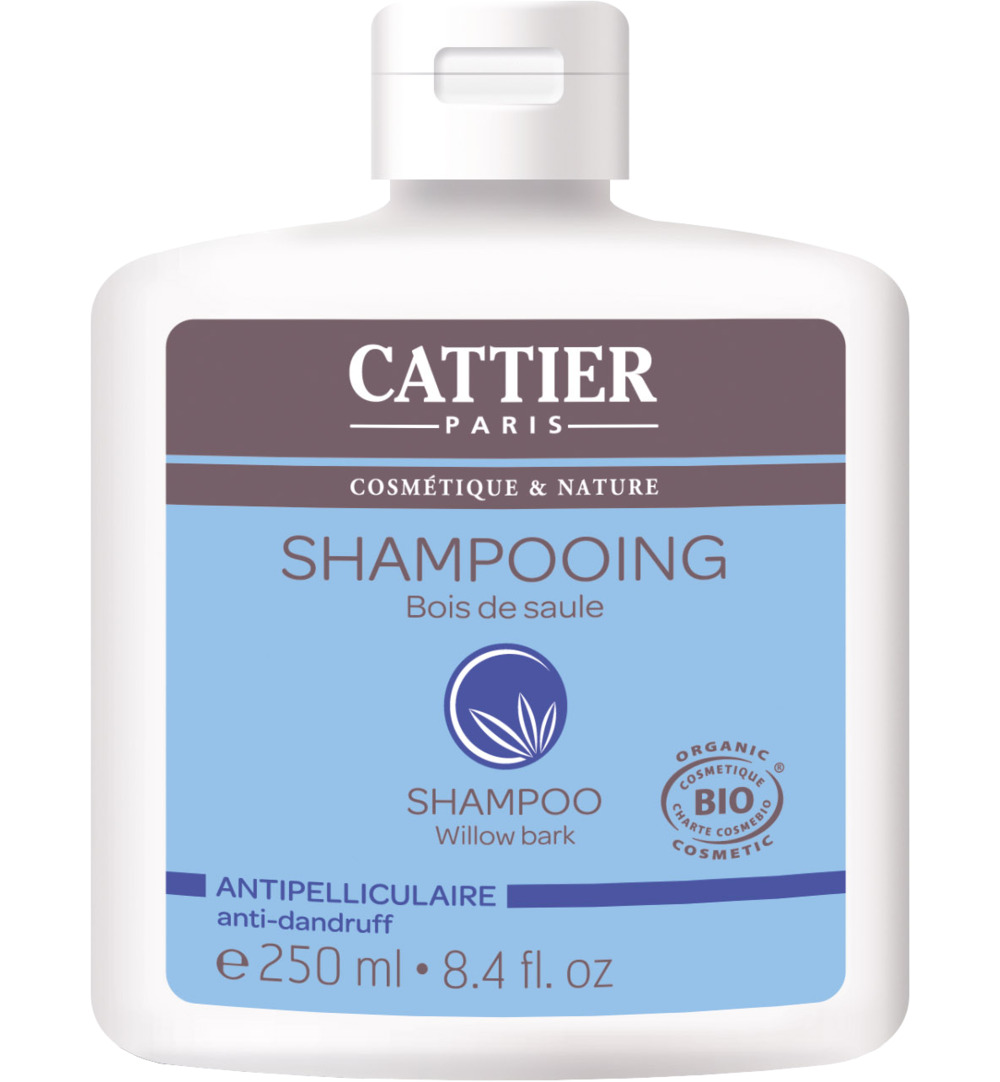 Cattier Shampoo anti-roos wilgenbast (250 ml)