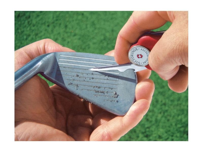 Victorinox Golf Tool, Rot Taschenmesser mit Spezialwerkzeugen für Golfer