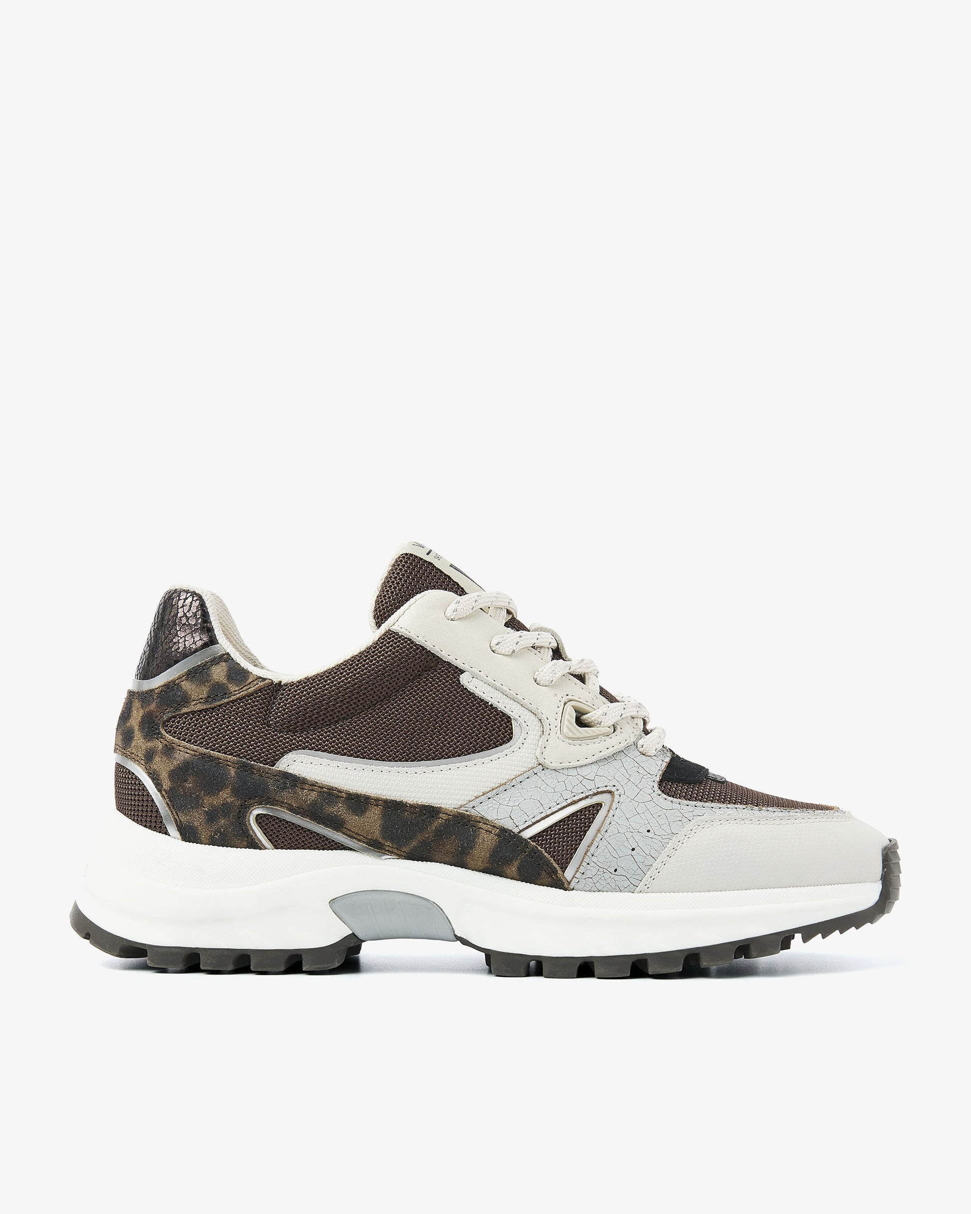 VIA VAI bruine dames sneakers Danae Vicky