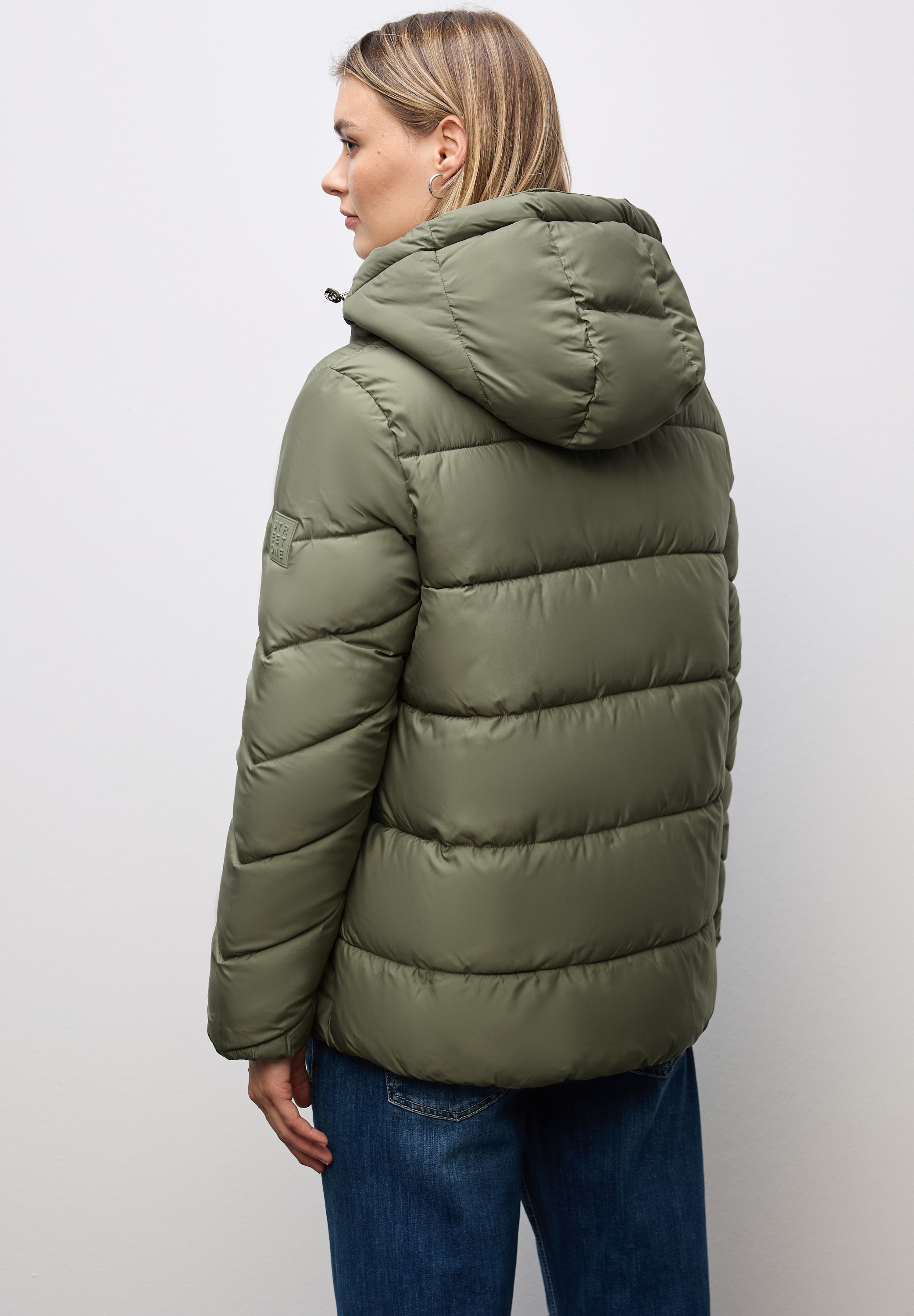 STREET ONE Steppjacke mit Kapuze mit Kapuze