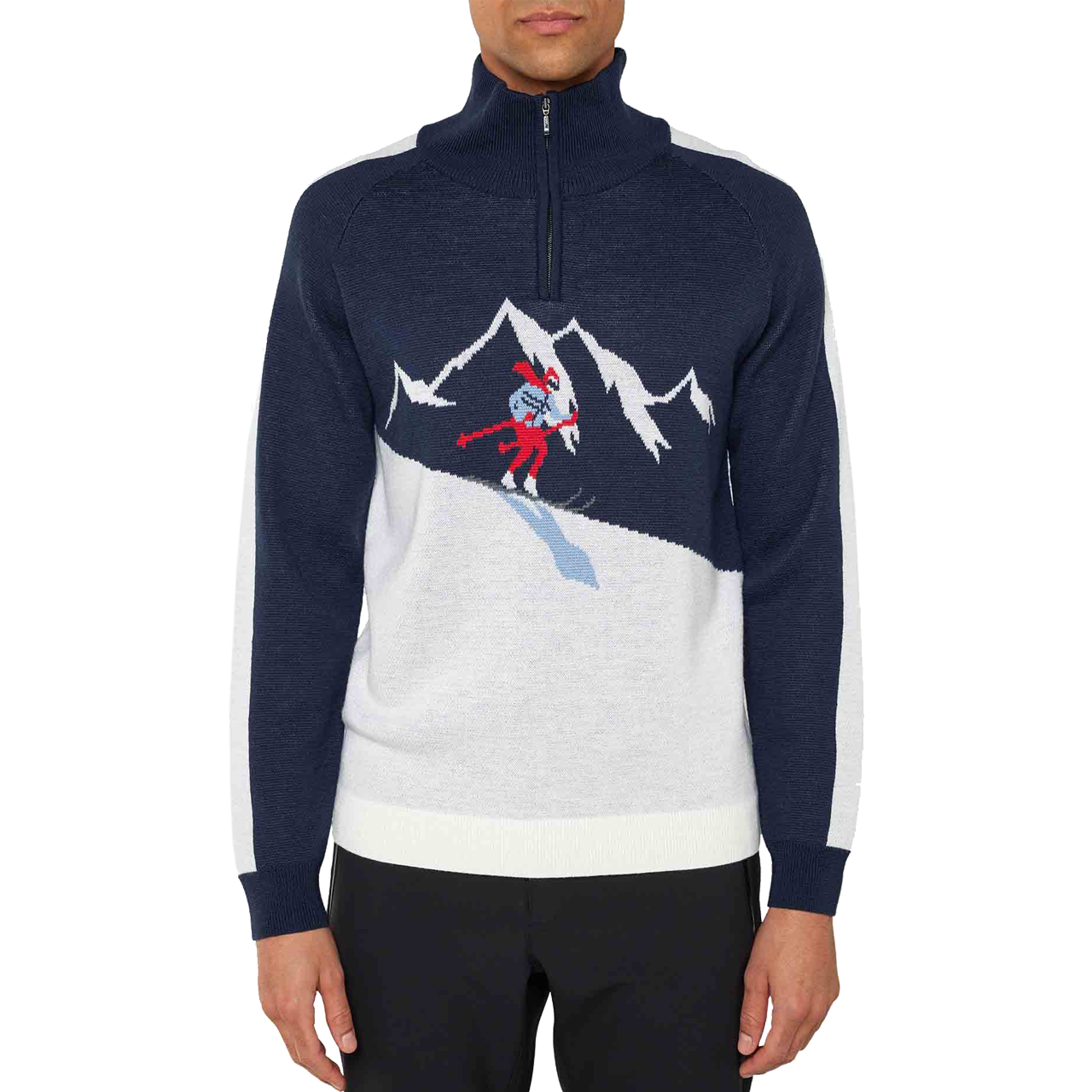 We Norwegians Herren Merino Pullover AFTERSKI navy blue | Sweater & Hoodies | Freizeit- & Outdoorbekleidung | Herren | XSPO-Fashion