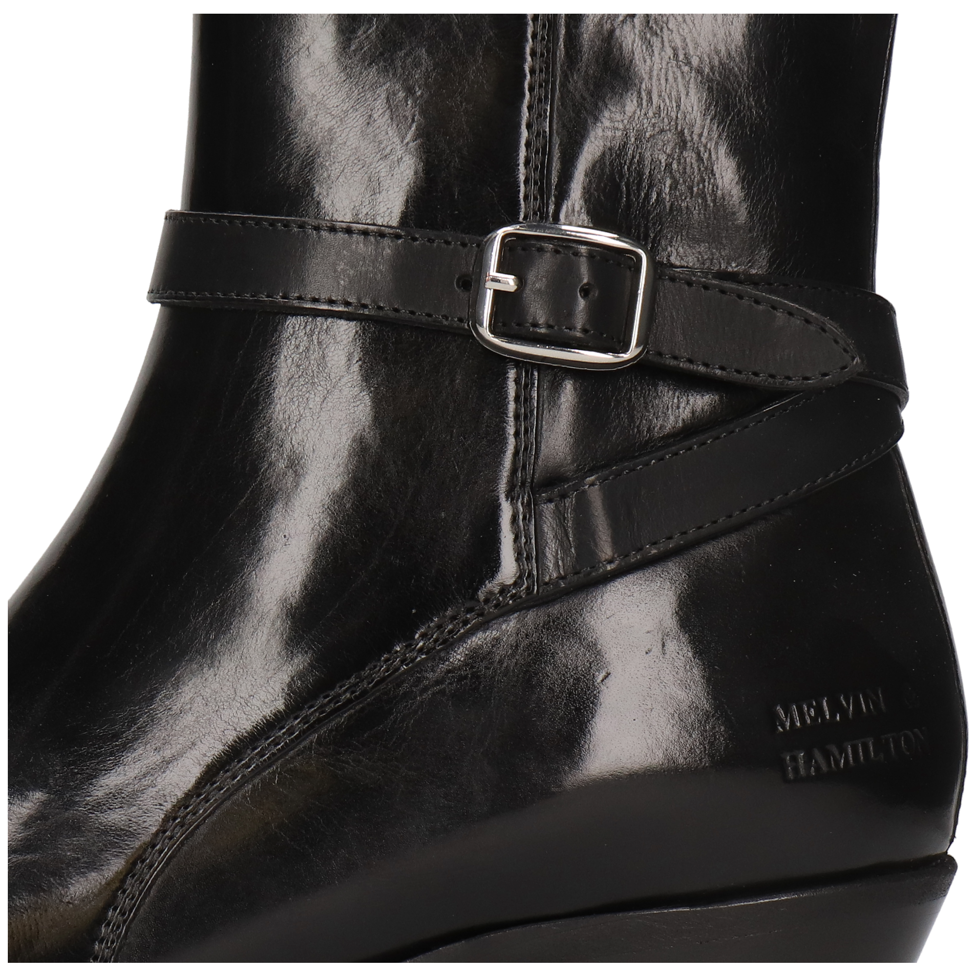 ADINA 1 - Bottines à talon cubain | Noir