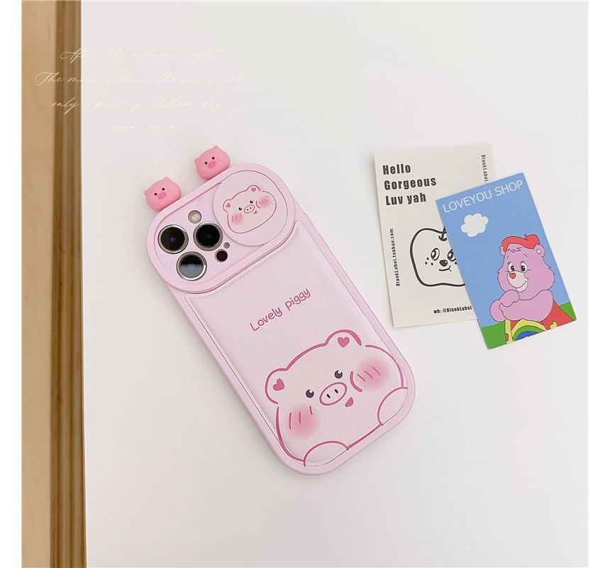 VanDi - Dieren telefoonhoesje - iPhone 11 / 12 / 12 Pro / 12 Pro Max / 13 / 13 Pro / 13 Pro Max / 14 / 14 Pro / 14 Pro Max / 15 / 15 Pro / 15 Pro Max
