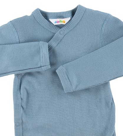 Joha Slå-om Body l/æ - Rib - Blå