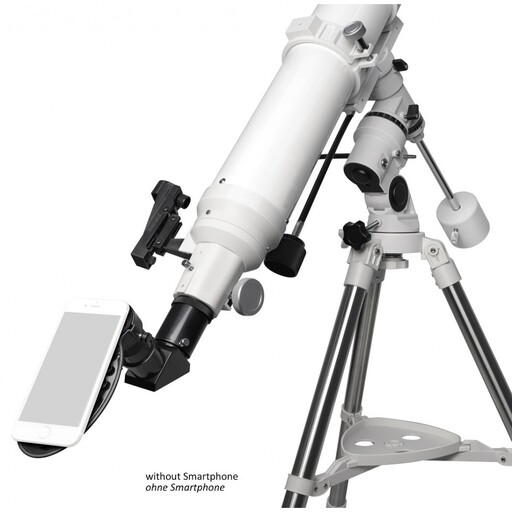 Telescópio astronômico acromático AR-102/1000 com tripé de aço