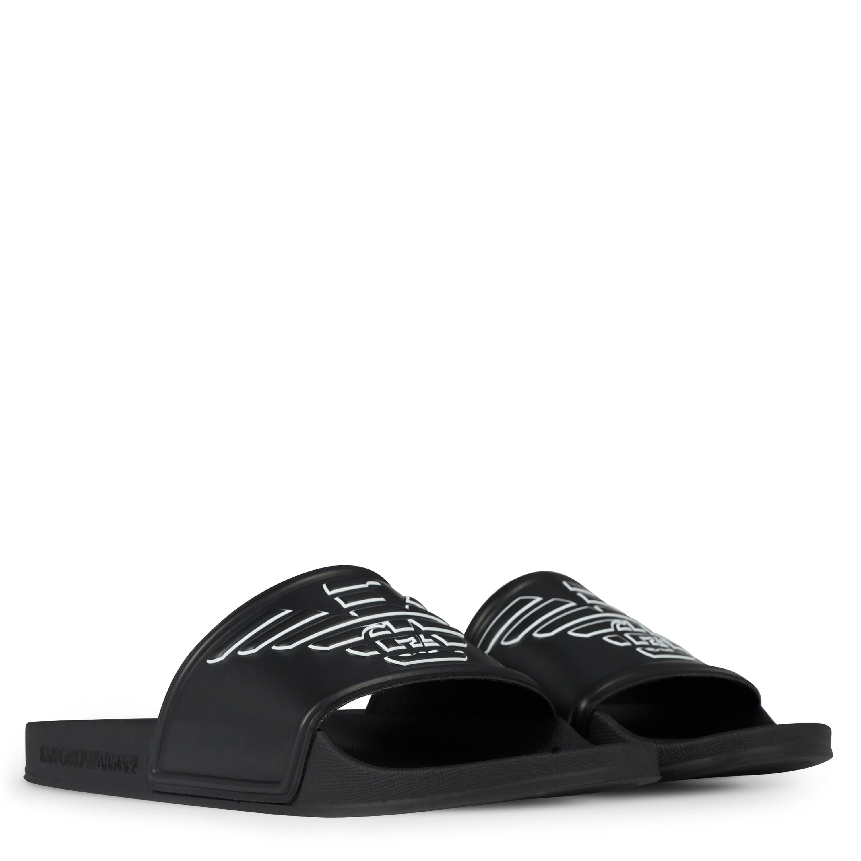 Emporio Armani Eagle Sliders