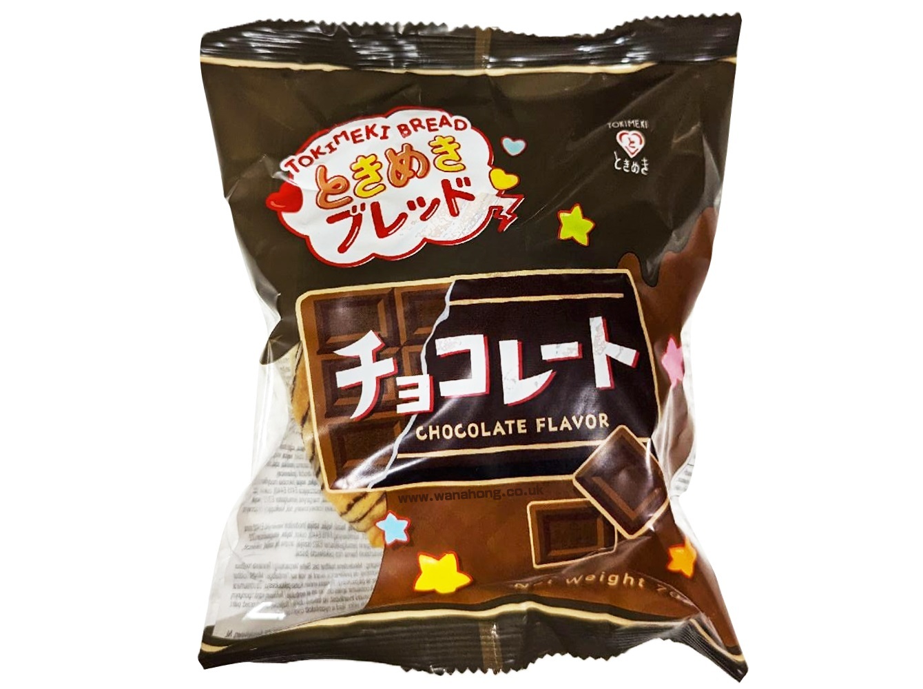 PÃO JAPONÊS TOKIMEKI CHOCOLATE 70G